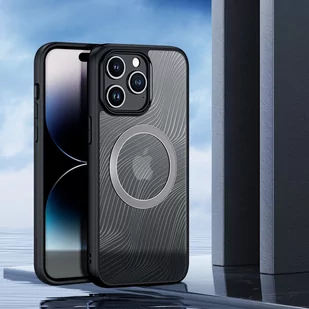 Etui Dux Ducis Aimo Mag MagSafe Apple iPhone 15 Pro Max czarne - Etui i futerały do telefonów - miniaturka - grafika 4