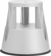 Krzesełka i taborety dla dzieci - PODEST NA KÓŁKACH STOPIEŃ RAMPA SCHODEK STOPA SŁONIA STABILNY SZARY - miniaturka - grafika 1