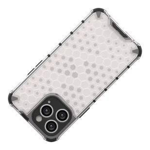 Honeycomb etui iPhone 14 Pro pancerny hybrydowy pokrowiec przezroczyste - Etui i futerały do telefonów - miniaturka - grafika 7