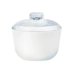 Luminarc - Cukiernica biała 11cm z przeźr.pokrywką - Cukiernice - miniaturka - grafika 1