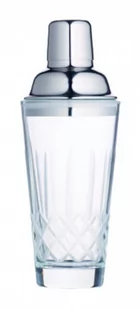 Shaker Koktajlowy 350 Ml Szklany Przezroczysty/Srebrny - Shakery barmańskie - miniaturka - grafika 1