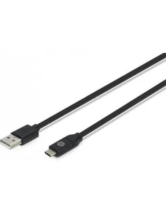 HP Kabel USB-A 2.0  / USB-C czarny 1m - Kable USB - miniaturka - grafika 1