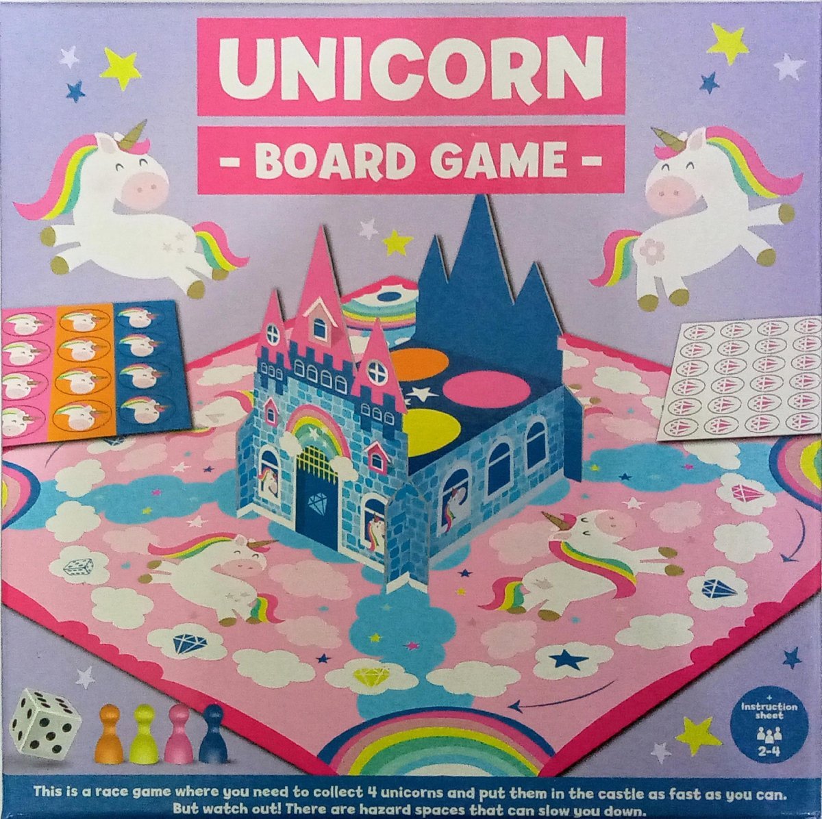 Gra Planszowa Toy Universe Wyścigi Jednorożec (B4441)