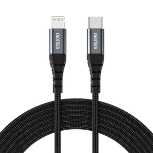 Kabel przewód do iPhone USB-C - Lightning MFi 480Mb/s 3A 3m czarny - Kable USB - miniaturka - grafika 1