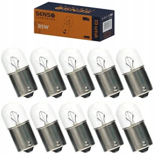 Żarówki Senso R5W T16 24V Homologacja E4 x10sztuk - Żarówki samochodowe - miniaturka - grafika 1