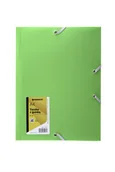 Artykuły biurowe - Penmate Teczka z gumką A4 PP-101 zielona - miniaturka - grafika 1