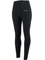 Spodnie damskie - ROGELLI POWER damskie spodnie do biegania,czarne - miniaturka - grafika 1