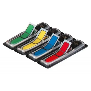 Post-It 3M Zakładki indeksujące (684-ARR3), PP, 12x43mm, strzałka, 4x24 kart., mix kolorów 3M-70071353604 - Zakładki indeksujące - miniaturka - grafika 2