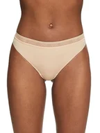 Majtki damskie - ESPRIT majtki damskie stringi, Dusty Nude, 44 - miniaturka - grafika 1
