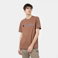 Koszulki sportowe męskie - Męski t-shirt z nadrukiem CHAMPION ROCHESTER Crewneck T-shirt - miniaturka - grafika 1