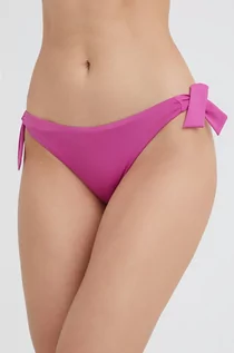 Stroje kąpielowe - Emporio Armani Underwear Underwear figi kąpielowe kolor fioletowy - grafika 1