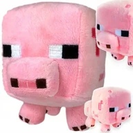 Maskotki i pluszaki - MINECRAFT ŚWINKA PLUSZAK DUŻA MASKOTKA Z BAJKI FIGURKA ŚWINIA PRZYTULANKA - miniaturka - grafika 1