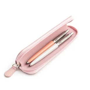Zestaw prezentowy długopis Parker Jotter Originals Pudrowy Róż i Perłowy z różowym etui - Zestawy piśmiennicze - miniaturka - grafika 1