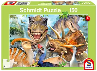 Puzzle Dinozaury 150 elementów - Puzzle - miniaturka - grafika 1