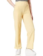 Spodnie damskie - DESIRES Damskie spodnie Daniella Casual, Raffia Yellow, XL - miniaturka - grafika 1