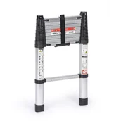 Drabiny - Teleskopowa drabina aluminiowa, 2,6 m, 9 szczebli - miniaturka - grafika 1