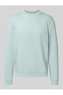 Bluza z okrągłym dekoltem i logo - Blend - Bluzy męskie - miniaturka - grafika 1