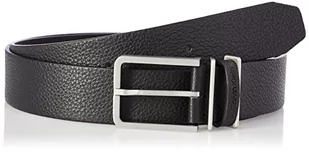 Calvin Klein Pasek męski, Czarny, 110 - Paski - miniaturka - grafika 1