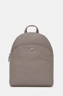 Plecaki - Calvin Klein plecak damski kolor brązowy mały wzorzysty K60K612540 - miniaturka - grafika 1