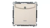 Wyłączniki światła i elektryczne - Kontakt Kontakt_Simon Łącznik hotelowy z podświetleniem (moduł) krem Tylko do ramek S54 PREMIUM. Wymagane jest zastosowanie przekaźnika/stycznika DWH1.01/41 - miniaturka - grafika 1