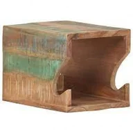 Akcesoria rowerowe - Lumarko Uchwyt ścienny na rower, 35x25x25 cm, lite drewno z odzysku! - miniaturka - grafika 1