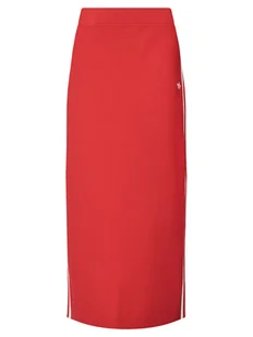 adidas Spódnica ołówkowa adicolor Knit 3-Stripes JW2660 Czerwony Regular Fit - Spódnice - miniaturka - grafika 1