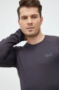Jack Wolfskin longsleeve funkcyjny - Bielizna sportowa męska - miniaturka - grafika 1