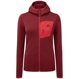 Bluza damska Mountain Equipment Lumiko Hooded Wmns Jacket Rozmiar: S / Kolor: czerwony - Bluzy sportowe damskie - miniaturka - grafika 1
