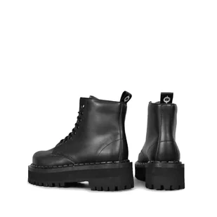 Botki Altercore 653 Black VEGAN - Botki damskie - miniaturka - grafika 4