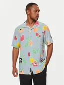 Koszule męskie - Vans Koszula Calmosa Ss Woven VN000G7J Niebieski Regular Fit - miniaturka - grafika 1