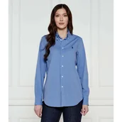 Koszule damskie - POLO RALPH LAUREN Koszula Slim Fit stretch - miniaturka - grafika 1