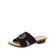 Klapki i japonki damskie - Rieker klapki damskie 63481, Black Black 63481 00, 39 eu - miniaturka - grafika 1