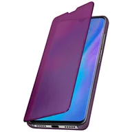 Etui i futerały do telefonów - Etui z klapką, lustrzane etui do Huawei P30 Pro, etui stojące - fioletowe - miniaturka - grafika 1