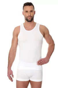 Podkoszulek męski bawełniany Brubeck Comfort Cotton TA00540A biały - Bielizna sportowa męska - miniaturka - grafika 1