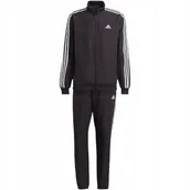 Dresy męskie - Dres męski adidas 3-Stripes Woven Track Suit czarny IC6750 S - miniaturka - grafika 1