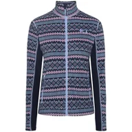 Bluzy sportowe damskie - Bluza damska Kari Traa Olga Fleece Rozmiar: L / Kolor: ciemnoniebieski - miniaturka - grafika 1