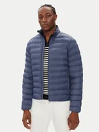 Kurtki męskie - Tommy Hilfiger Kurtka przejściowa MW0MW37634 Niebieski Regular Fit - miniaturka - grafika 1