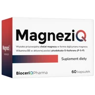 Witaminy i minerały - BioceriQ MagneziQ, 60 kapsułek - miniaturka - grafika 1