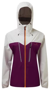 RONHILL Kurtka do biegania damska TECH FORTIFY JACKET biało-zielona - Kurtki i kamizelki sportowe damskie - miniaturka - grafika 1