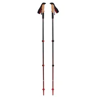 Kije trekkingowe - Kije trekkingowe Black Diamond Pursuit Shock Trekking Poles Długość kijków: 140 cm / Kolor: szary/czerwony - miniaturka - grafika 1