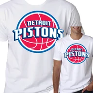Koszulki męskie - T-Shirt Koszulka Detroit Pistons Prezent S 0471 - miniaturka - grafika 1