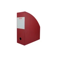 Przyborniki na biurko - Pojemnik na dokumenty bordo 11cm - miniaturka - grafika 1