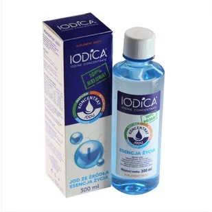 Solca s.r.o. Naturalny koncetrat jodu 300ml Iodica - Suplementy naturalne - miniaturka - grafika 1