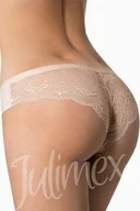 Majtki damskie - Figi damskie Julimex Tanga Panty białe - miniaturka - grafika 1