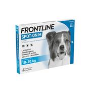 Artykuły przeciw pasożytom - Frontline Spot-on dla psów  - M: 10-20 kg (6 pipet x 1,34 ml) - miniaturka - grafika 1