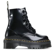 Glany damskie - Glany Dr. Martens Molly 24861001 Czarny - miniaturka - grafika 1