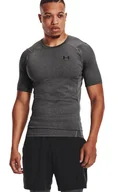 Koszulki męskie - Koszulka męska UNDER ARMOUR szara HeatGear® - miniaturka - grafika 1