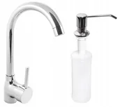 Baterie kuchenne - Bateria zlew/ozmywakowa kuchenna +dozownik kuchnia - miniaturka - grafika 1