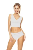 Majtki damskie - Figi Odetta Eldar biały XL - miniaturka - grafika 1