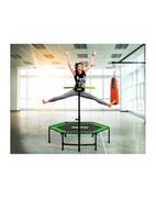 Zabawki i gry sportowe - Salta Fitness trampoline, fitness device (Kolor: CZARNY/green, hexagonal, 140 cm) - miniaturka - grafika 1